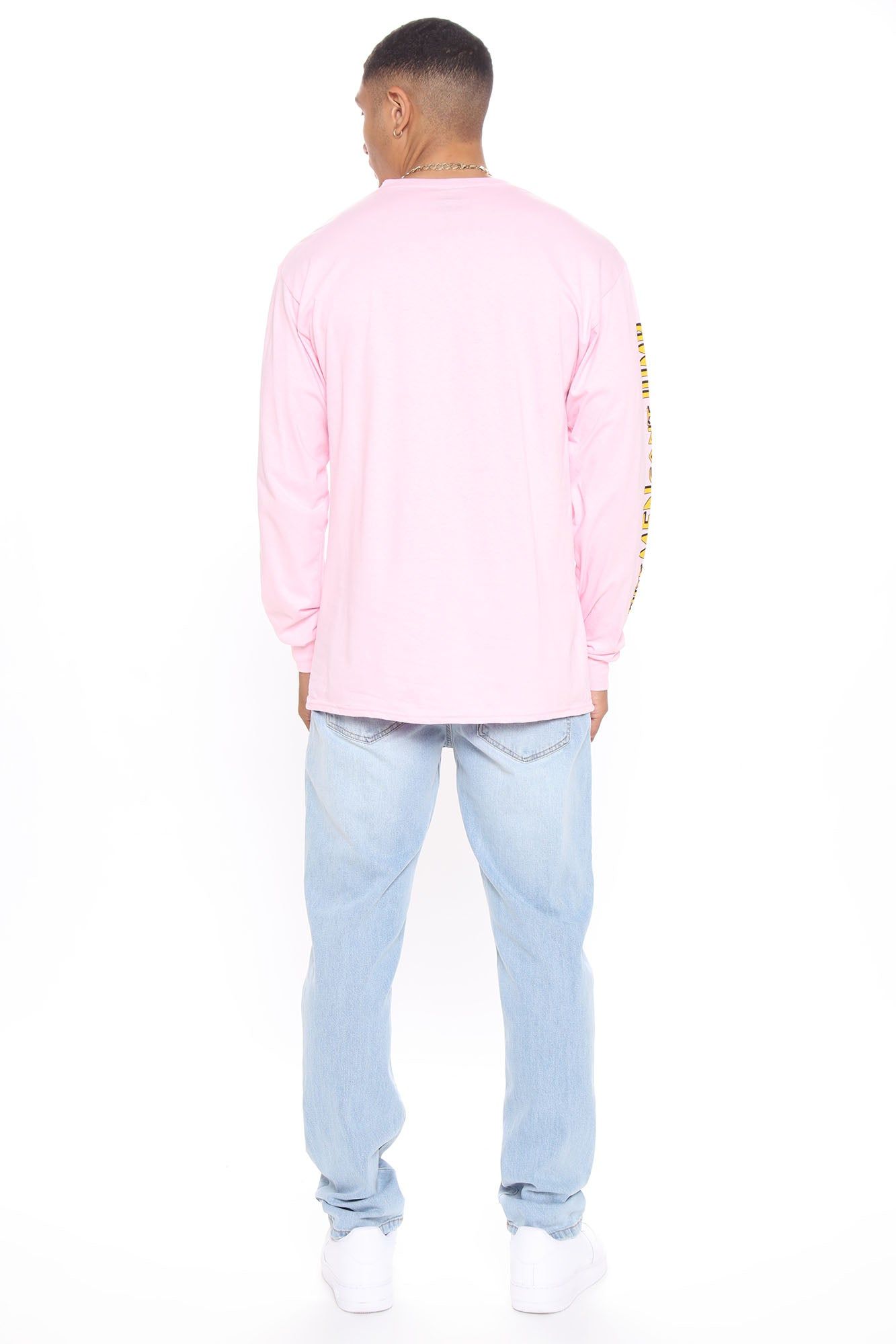 White Men Cant Jump Long Sleeve Tee - Pink sold by Fashion Nova product image thumbnail 5