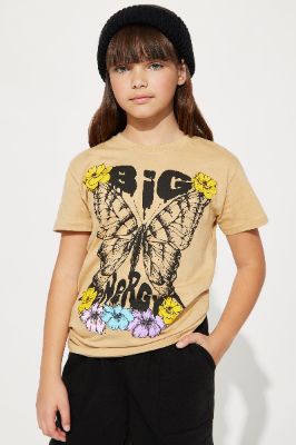 Mini That's That Kodak Energy Short Sleeve Tee - Sand sold by Fashion Nova