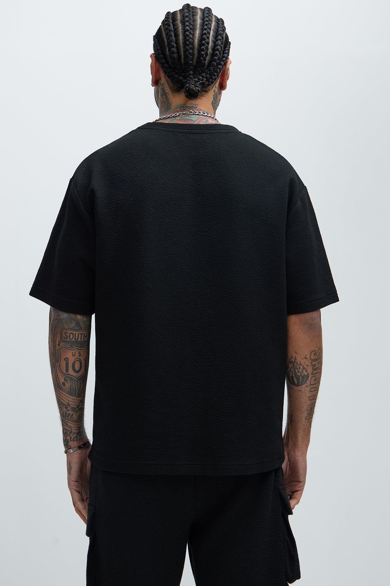 Lewis Tee Shirt - Black sold by Fashion Nova product image thumbnail 4
