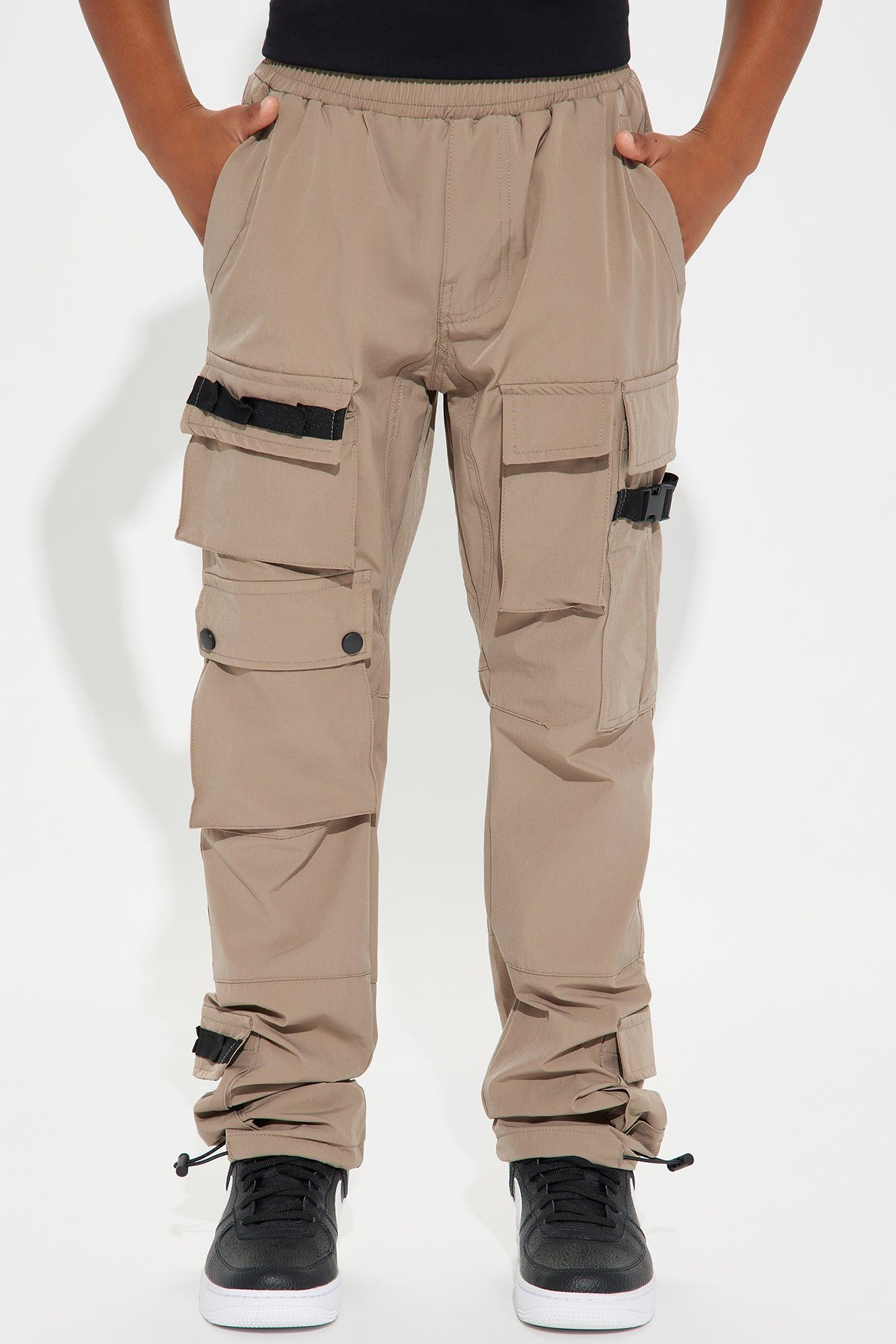 Mini Versatile Cargo Pants - Taupe sold by Fashion Nova