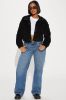 Nivea Corduroy Cropped Jacket - Black sold by Fashion Nova