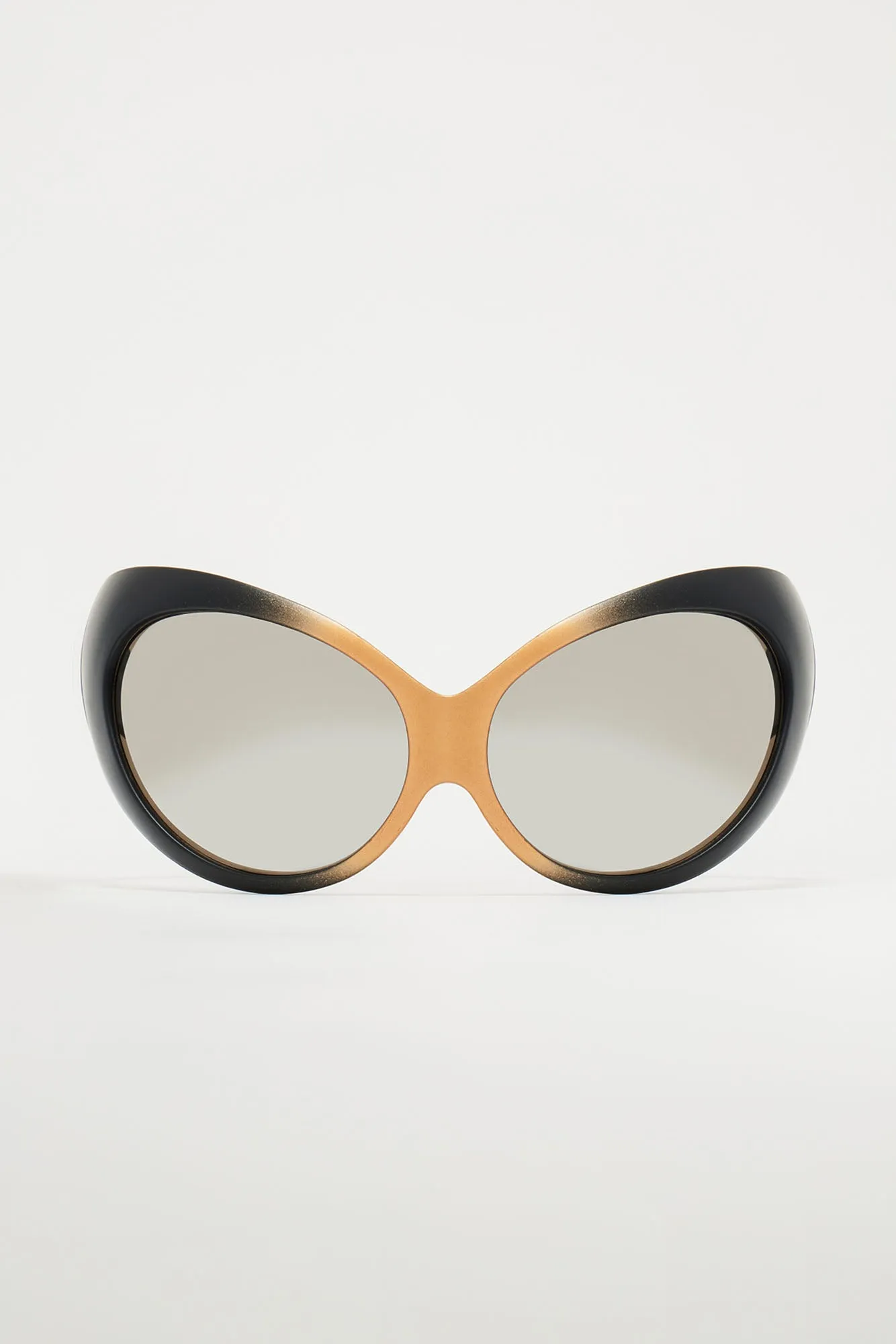 Serving Space Sunglasses - Black/Gold sold by Fashion Nova product image thumbnail 3