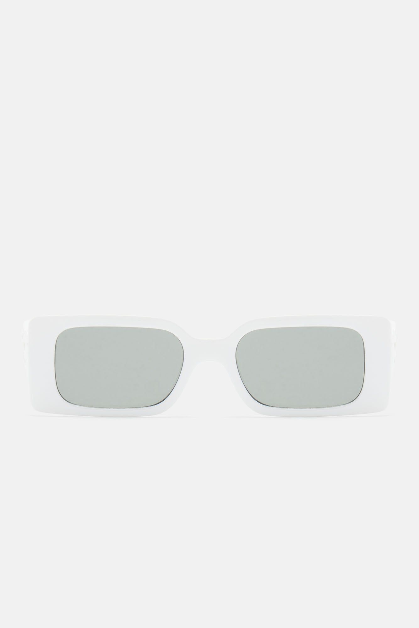 She's On Fire Sunglasses - White sold by Fashion Nova product image thumbnail 2