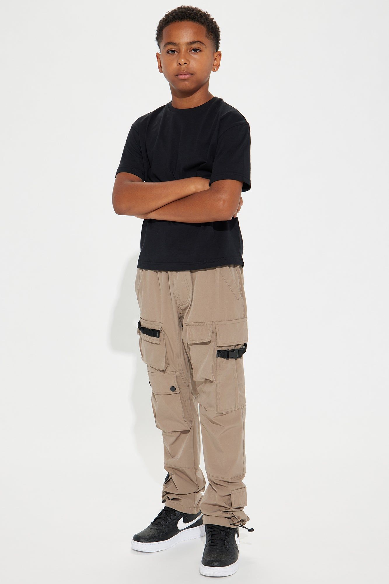 Mini Versatile Cargo Pants - Taupe sold by Fashion Nova product image thumbnail 2