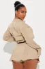 Fiona Skort Set - Taupe sold by Fashion Nova