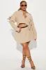 Fiona Skort Set - Taupe sold by Fashion Nova