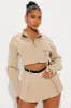 Fiona Skort Set - Taupe sold by Fashion Nova