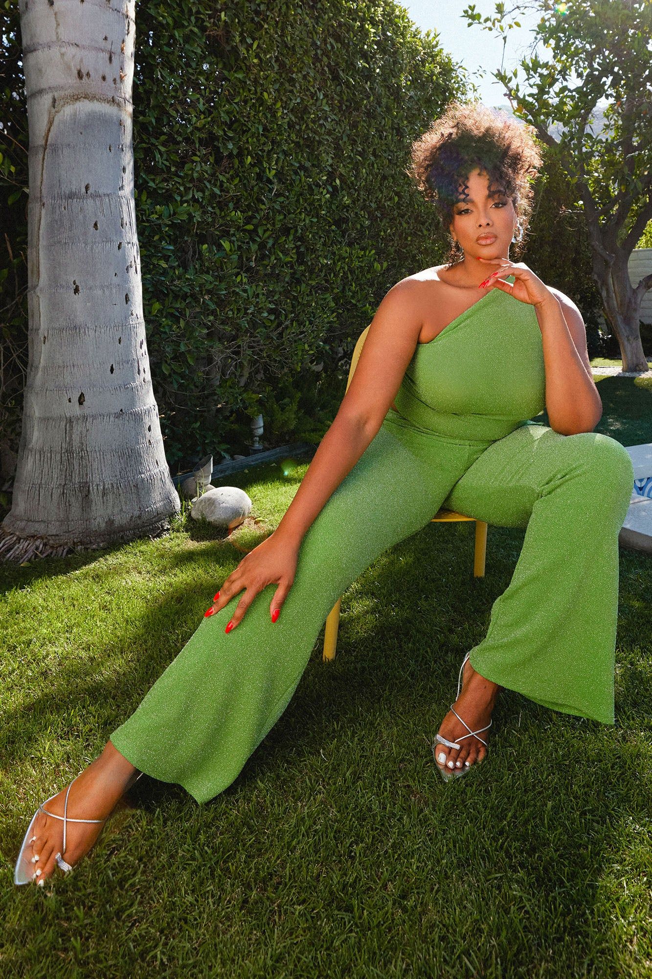 Shine The Night Away Pant Set - Green sold by Fashion Nova product image thumbnail 8