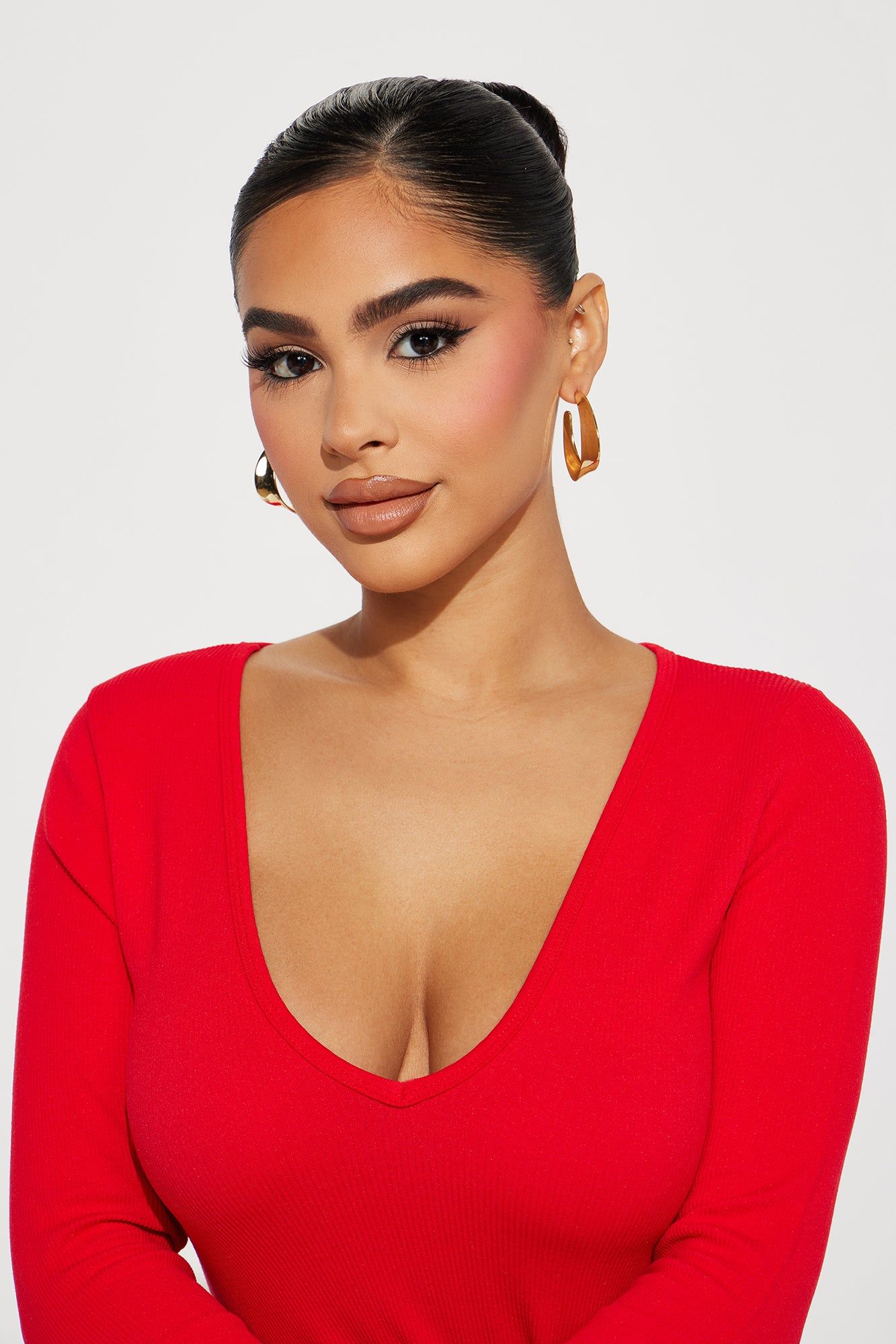 Tides Hoop Earrings - Gold sold by Fashion Nova product image thumbnail 2