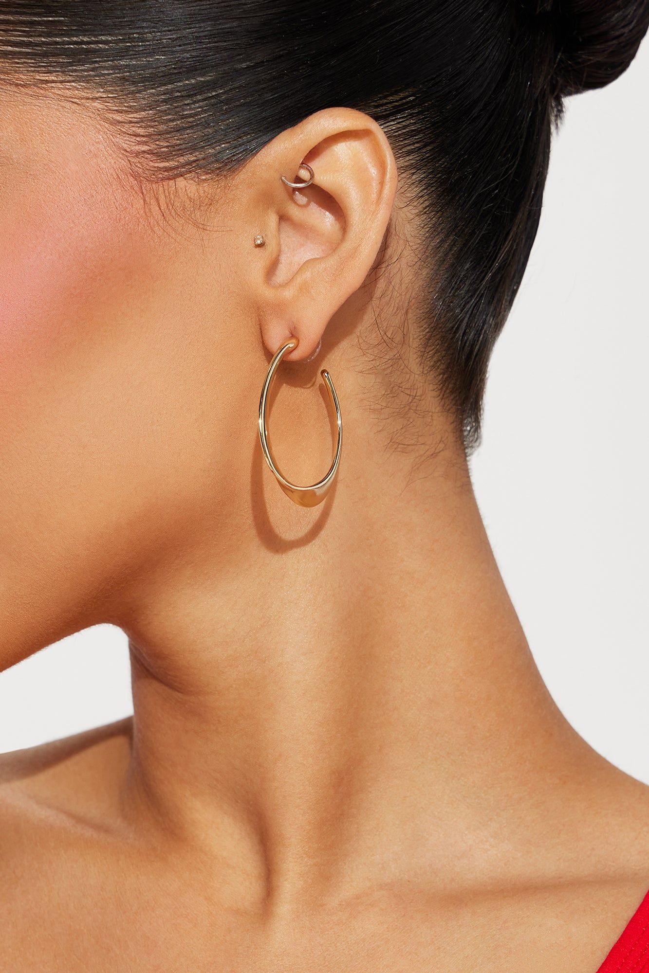 Tides Hoop Earrings - Gold sold by Fashion Nova