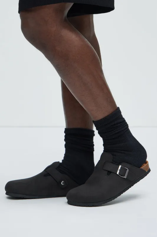 Subtle Comfort Mule - Black sold by Fashion Nova