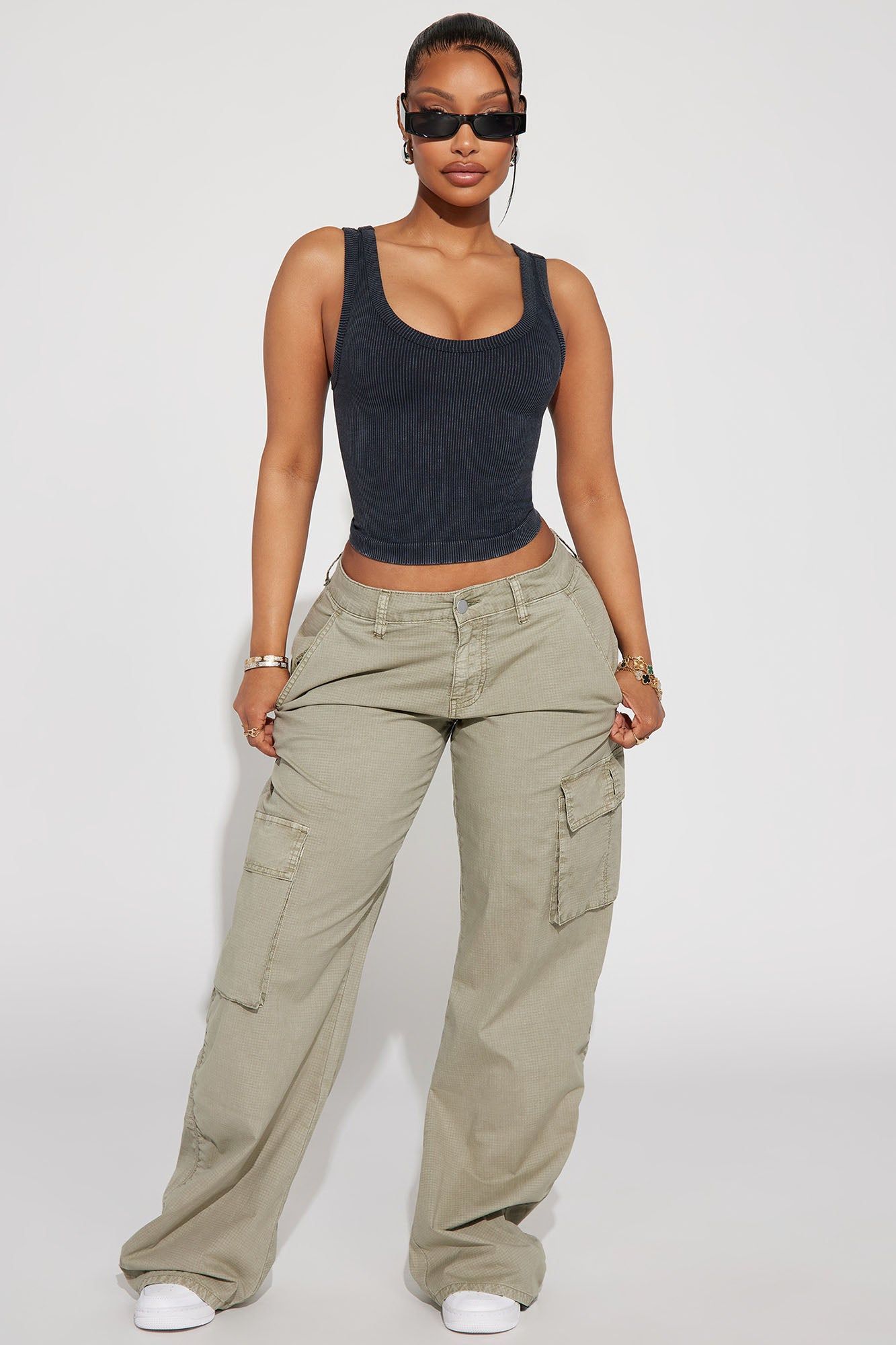 Tatianna Tank Top - Black Wash sold by Fashion Nova product image thumbnail 2