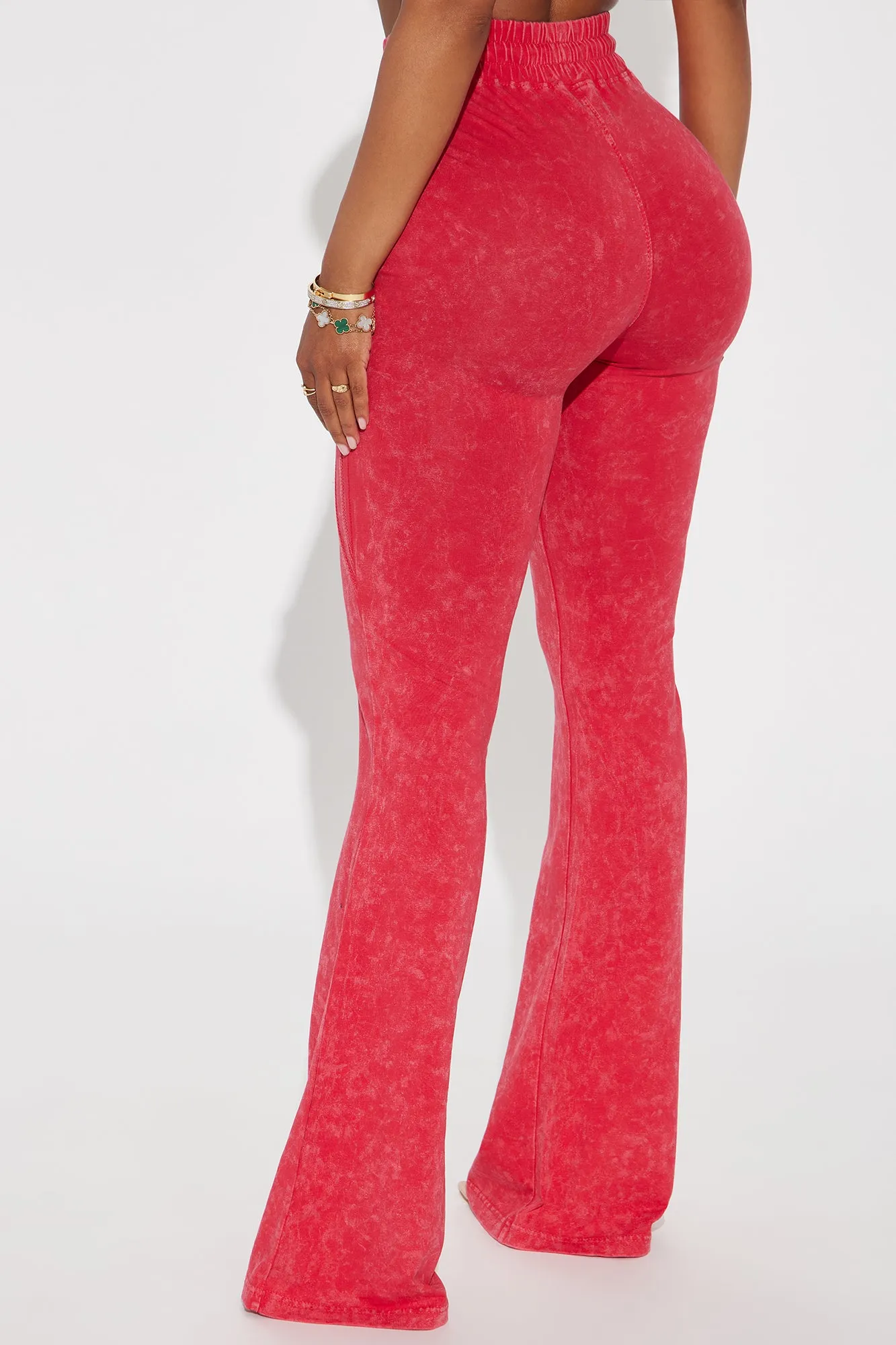 The Hamptons Sporty Flared Pant - Hot Pink sold by Fashion Nova product image thumbnail 3