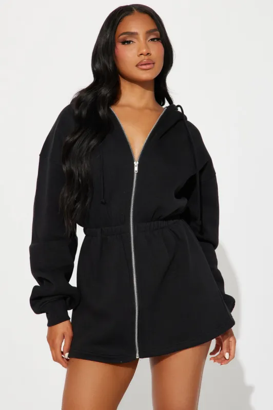 Ciara Micro Mini Dress - Black sold by Fashion Nova