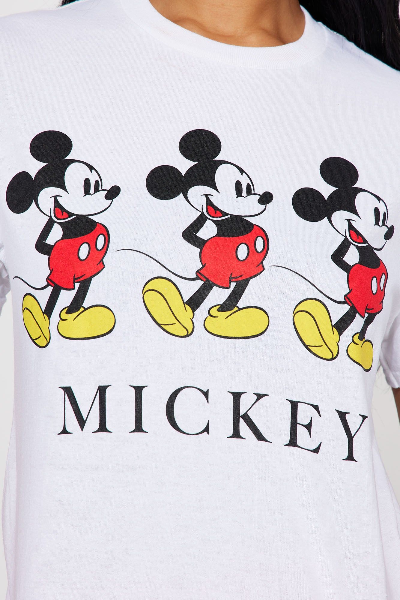 Mickey Mouse Vintage Graphic Tee - White sold by Fashion Nova product image thumbnail 3