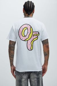 Odd Future Logo Short Sleeve Tee - White sold by Fashion Nova