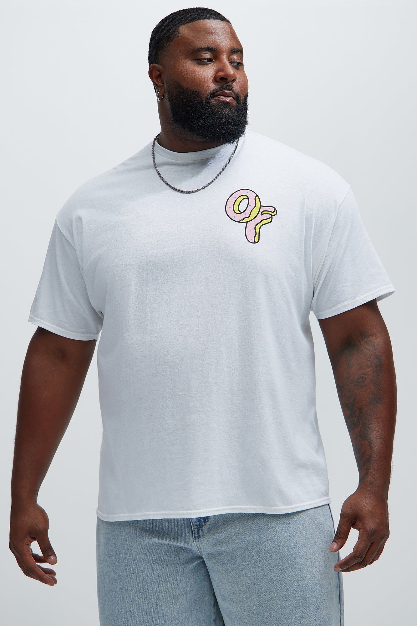 Odd Future Logo Short Sleeve Tee - White sold by Fashion Nova product image thumbnail 5