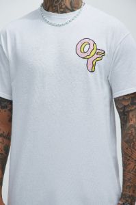 Odd Future Logo Short Sleeve Tee - White sold by Fashion Nova