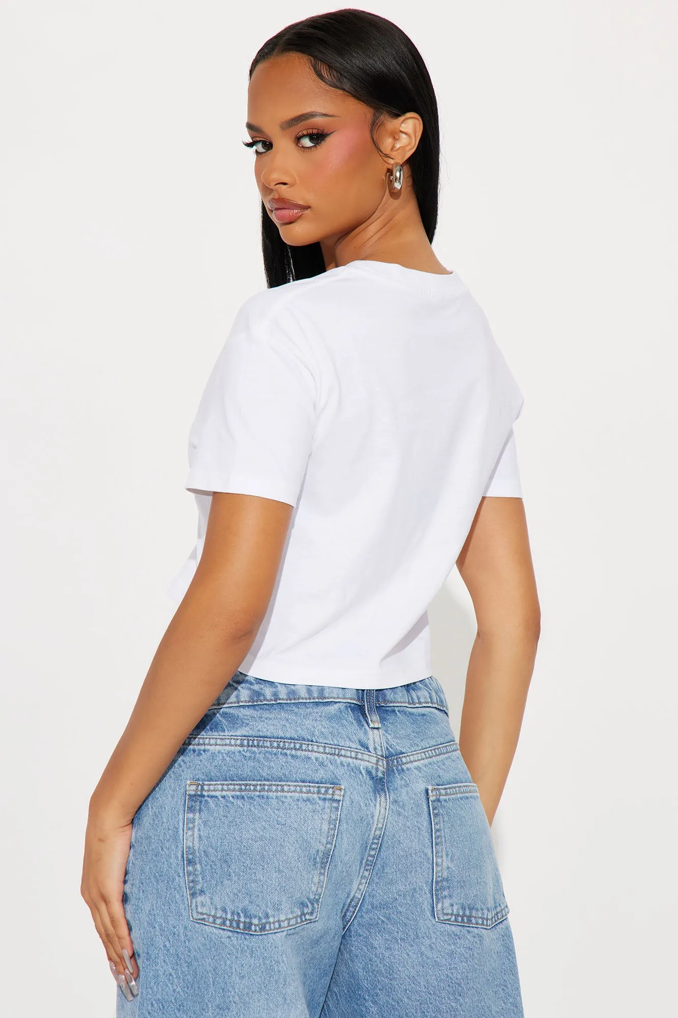 Summer Bloom Graphic Tee - White sold by Fashion Nova product image thumbnail 4