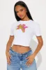 Summer Bloom Graphic Tee - White sold by Fashion Nova