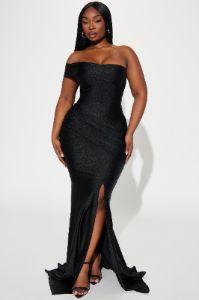 Save A Dance Maxi Dress - Black sold by Fashion Nova