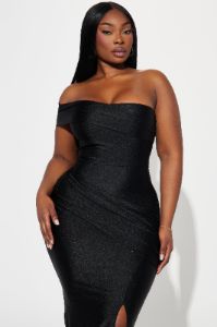 Save A Dance Maxi Dress - Black sold by Fashion Nova