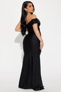 Save A Dance Maxi Dress - Black sold by Fashion Nova