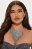 Worth It Cross Necklace - Silver sold by Fashion Nova