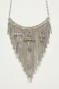 Worth It Cross Necklace - Silver sold by Fashion Nova