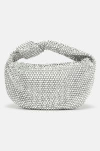 Shining Sensation Handbag - Silver sold by Fashion Nova
