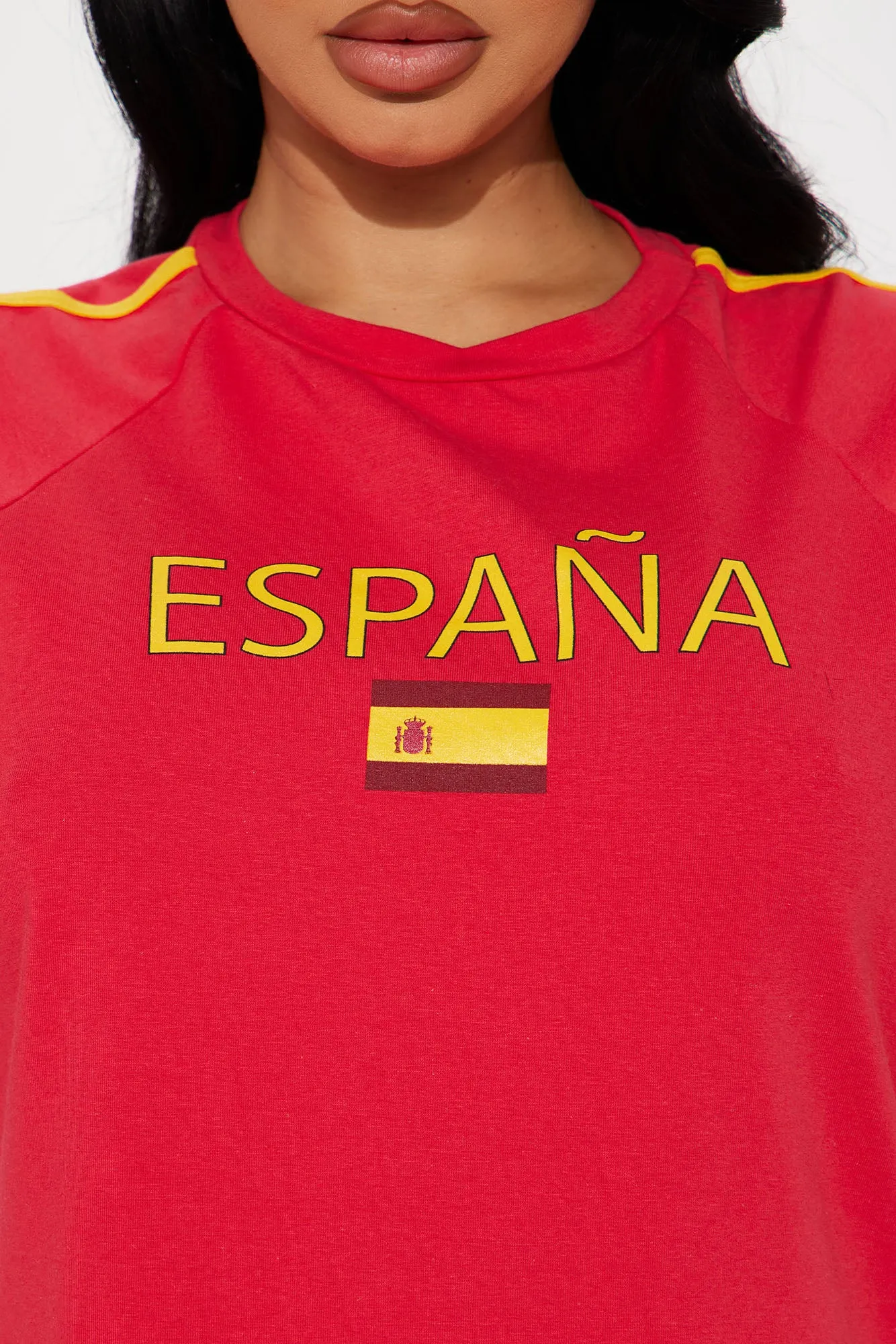 Espana Babe Biker Short Set - Red sold by Fashion Nova product image thumbnail 3