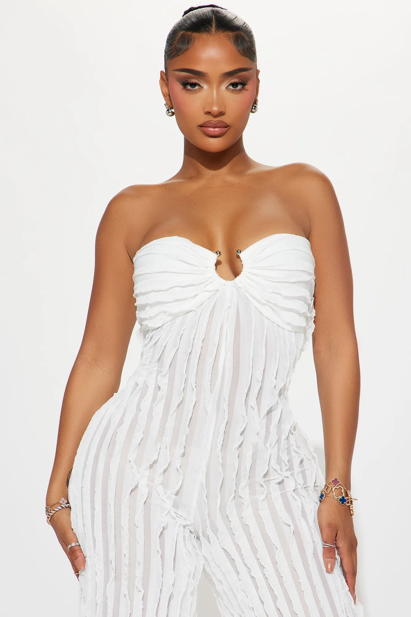 In The Air Jumpsuit - Ivory sold by Fashion Nova product image thumbnail 2