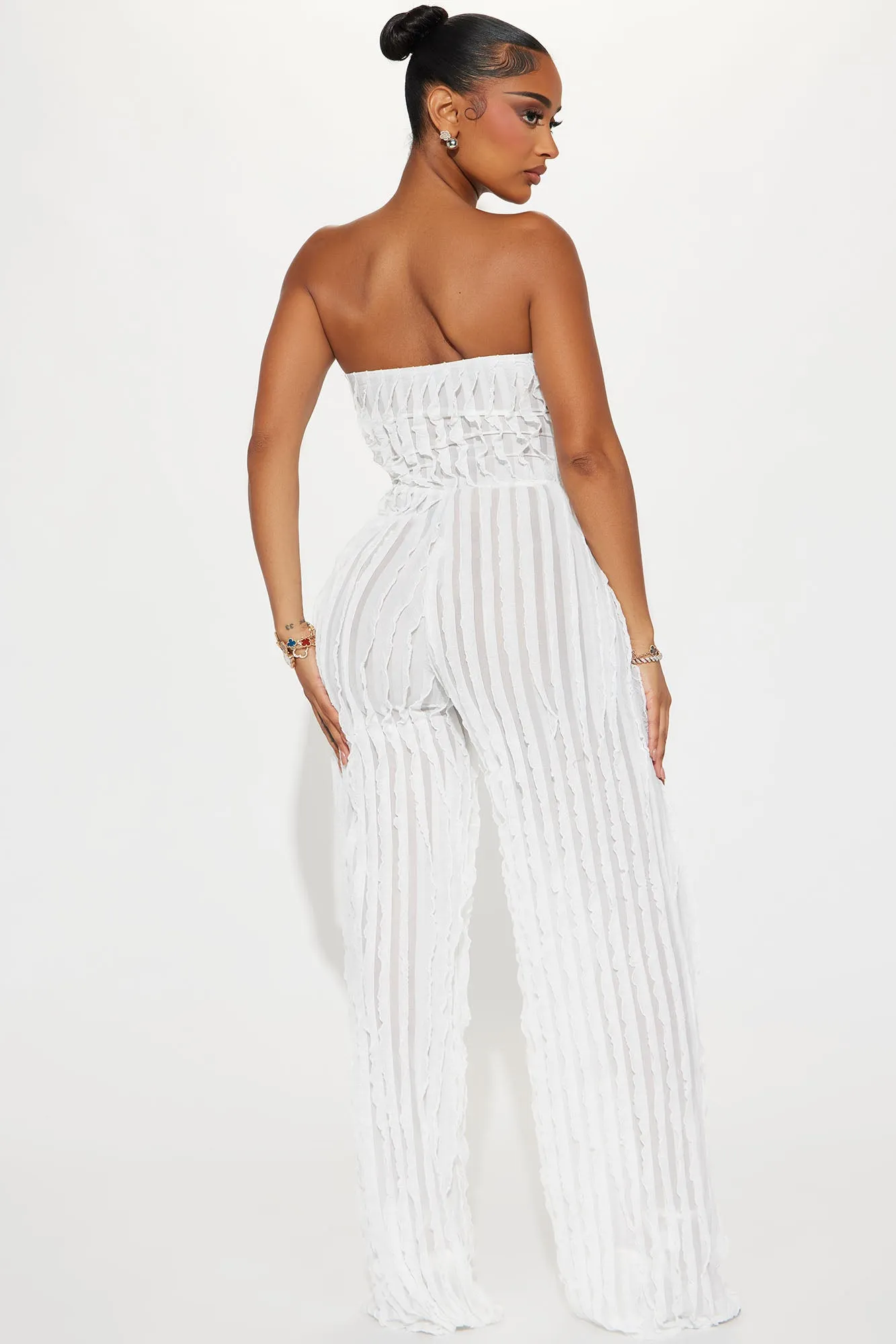 In The Air Jumpsuit - Ivory sold by Fashion Nova product image thumbnail 3