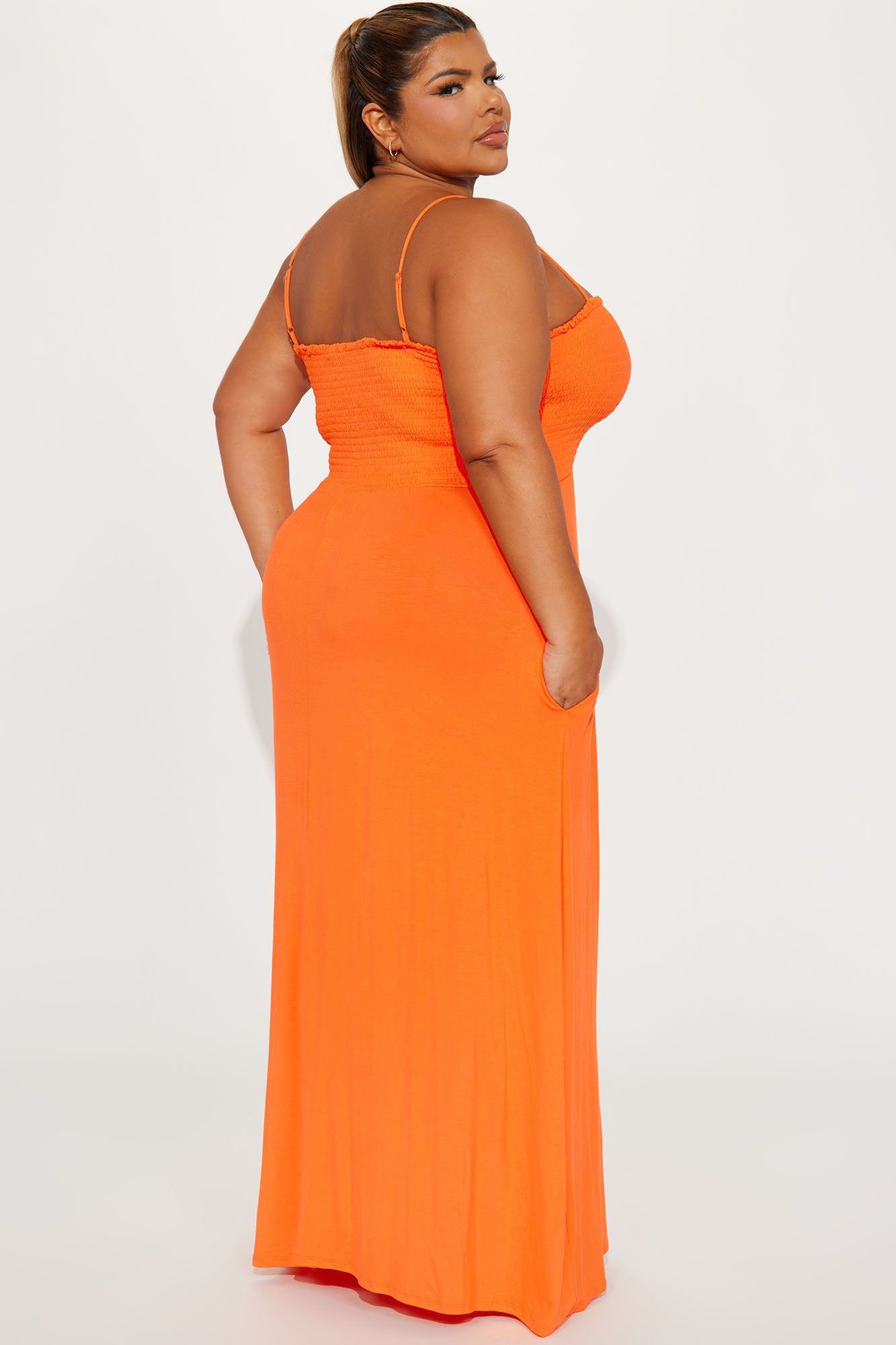 Holly Maxi Dress - Orange sold by Fashion Nova product image thumbnail 6