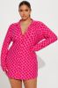 Love This Bed PJ Sleep Shirt - Pink/Pink sold by Fashion Nova