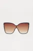 Feeling Feisty Sunglasses - Brown sold by Fashion Nova