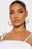 Boho Beach Cottage Earrings - White sold by Fashion Nova