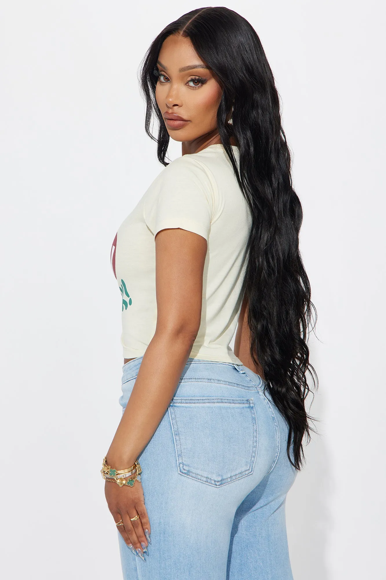 Brooklyn Cherries Tee - Natural/Combo sold by Fashion Nova product image thumbnail 4