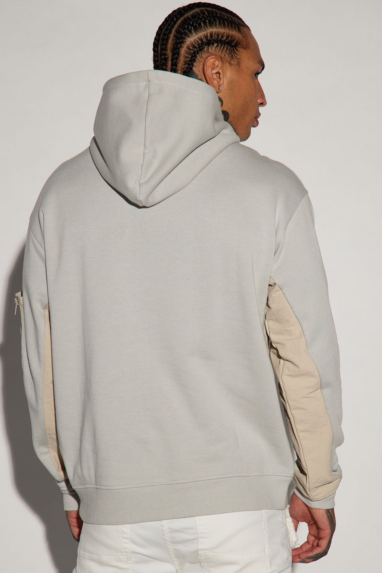 Strength Embossed Hoodie - Grey sold by Fashion Nova product image thumbnail 5