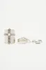 Don't Ask For Forgiveness Ring Set - Silver sold by Fashion Nova