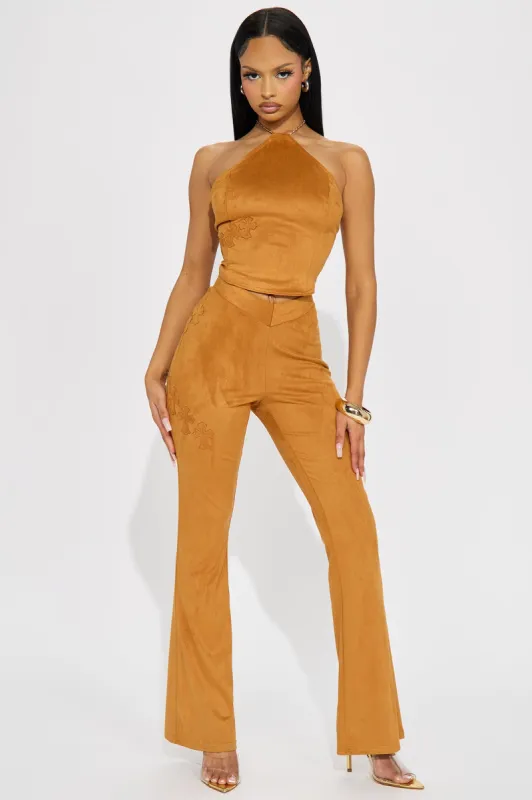 Worship Me Pant Set - Camel sold by Fashion Nova