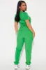 On Call Jogger Stretch Uniform Scrub Set - Green sold by Fashion Nova