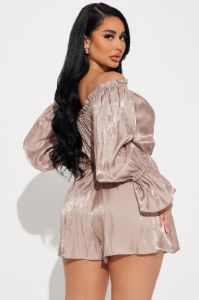 Still Your Best Romper - Mocha sold by Fashion Nova