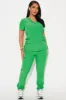 On Call Jogger Stretch Uniform Scrub Set - Green sold by Fashion Nova