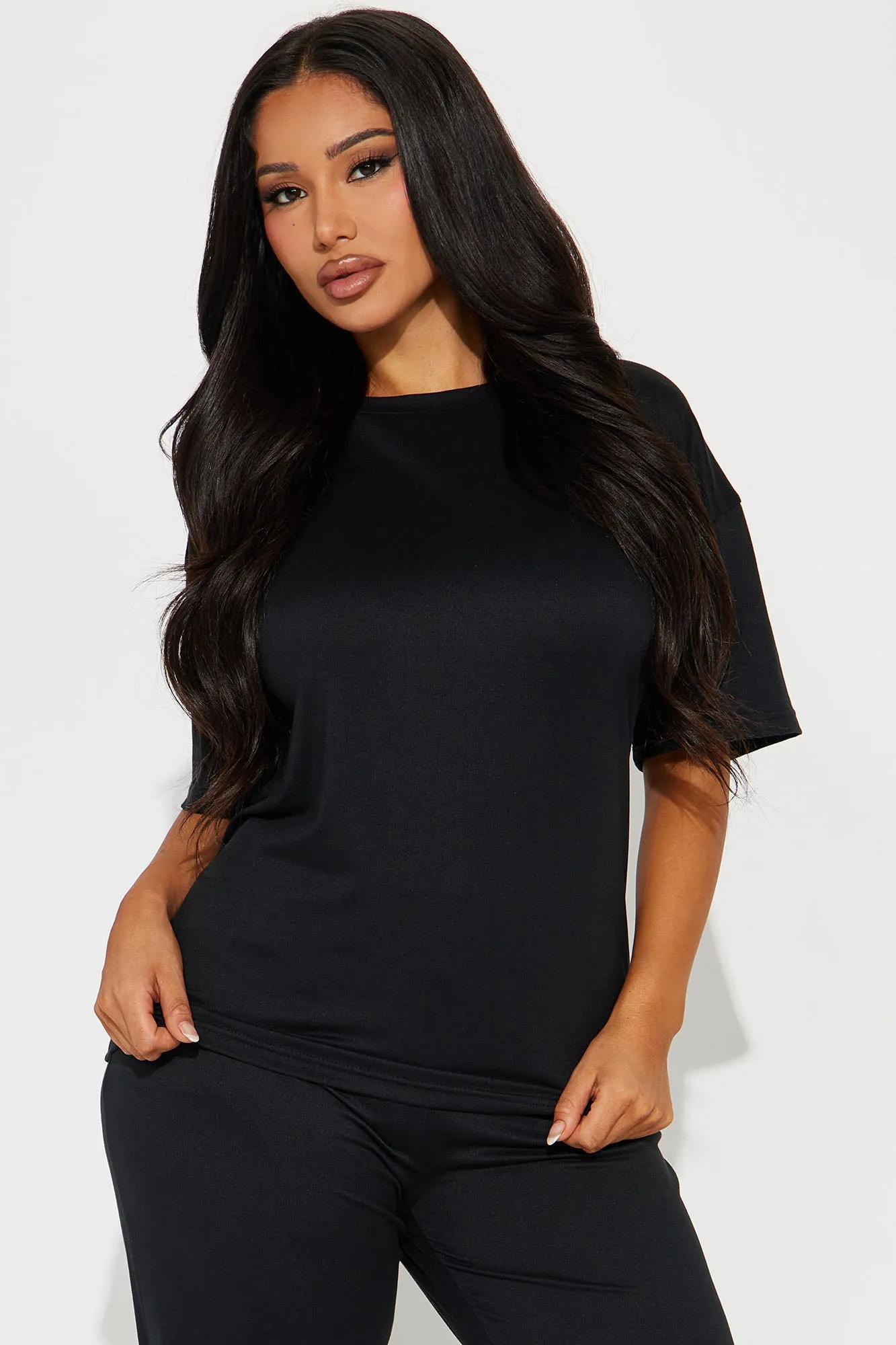 Relax Mood PJ Pant Set - Black sold by Fashion Nova product image thumbnail 2