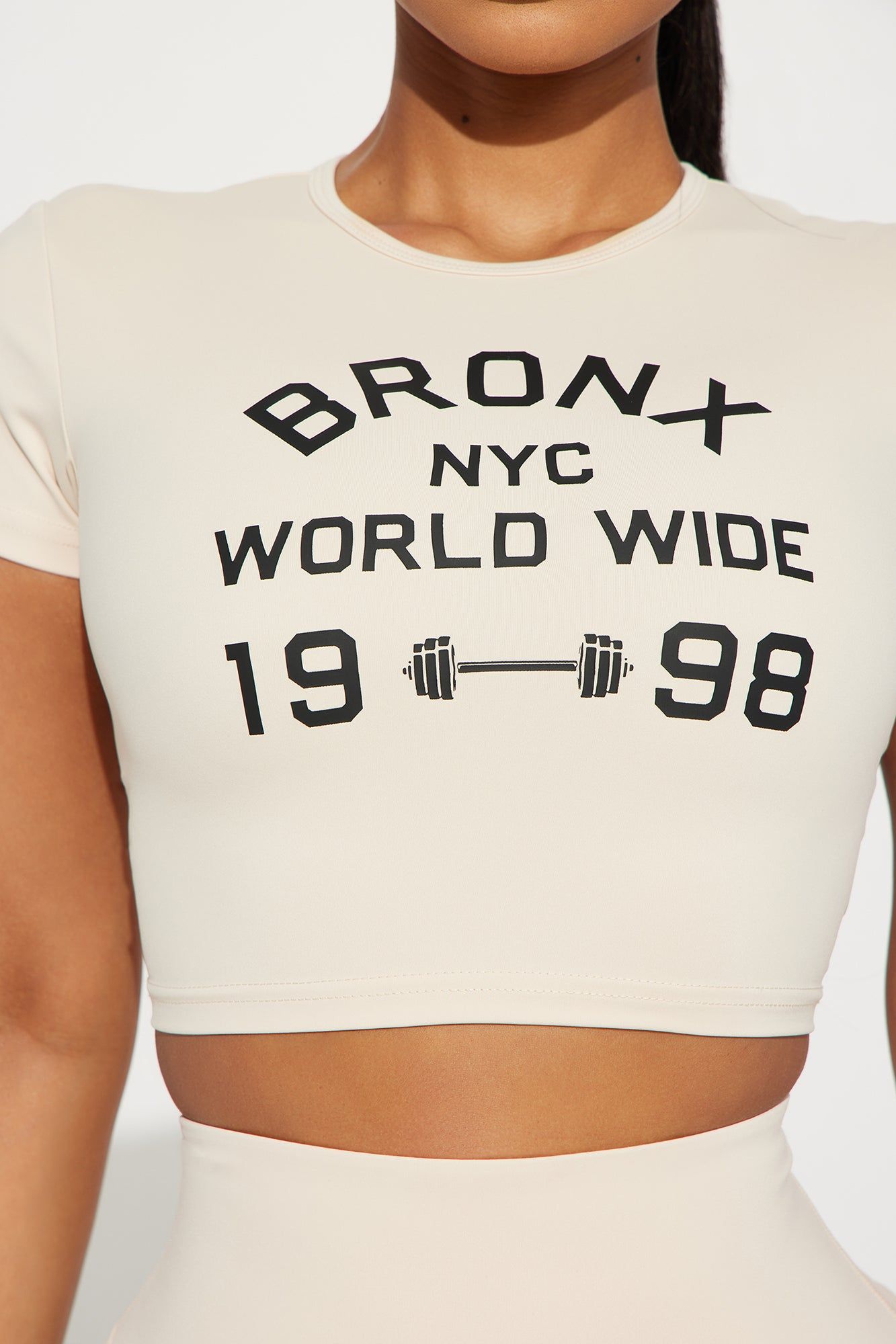 Fitness Club Active Top - Taupe sold by Fashion Nova product image thumbnail 3