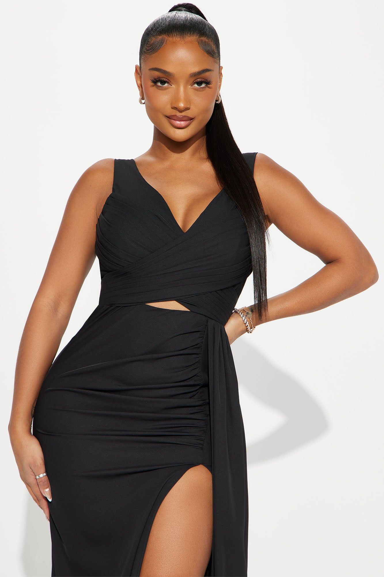 Nalani Gown - Black sold by Fashion Nova product image thumbnail 2