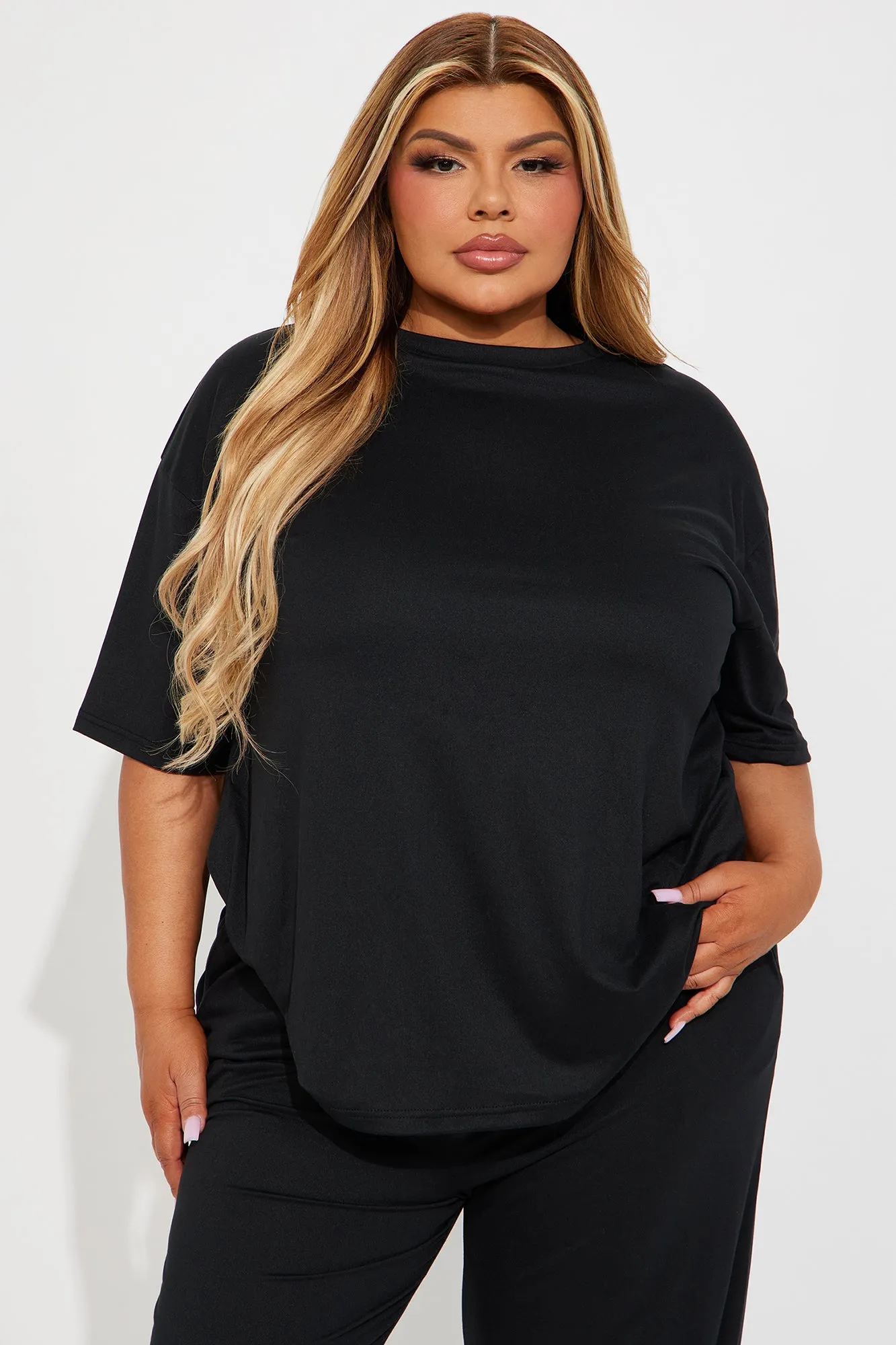 Relax Mood PJ Pant Set - Black sold by Fashion Nova product image thumbnail 5