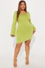Candice Mini Dress - Chartreuse sold by Fashion Nova