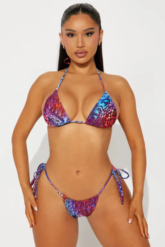 Dayanna Triangle 2 Piece Bikini - Multi Color sold by Fashion Nova